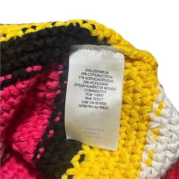 🔥🔥🔥Alice + Olivia Colorful Striped Crew Neck Sweater Size: Medium🔥🔥🔥 - Picture 4 of 7